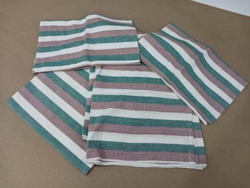 BEDSHEET STRIPE 72X100 2 PILLOW COVER
